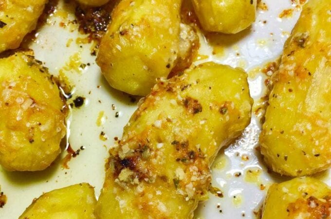 Fingerling Parmesan Potatoes