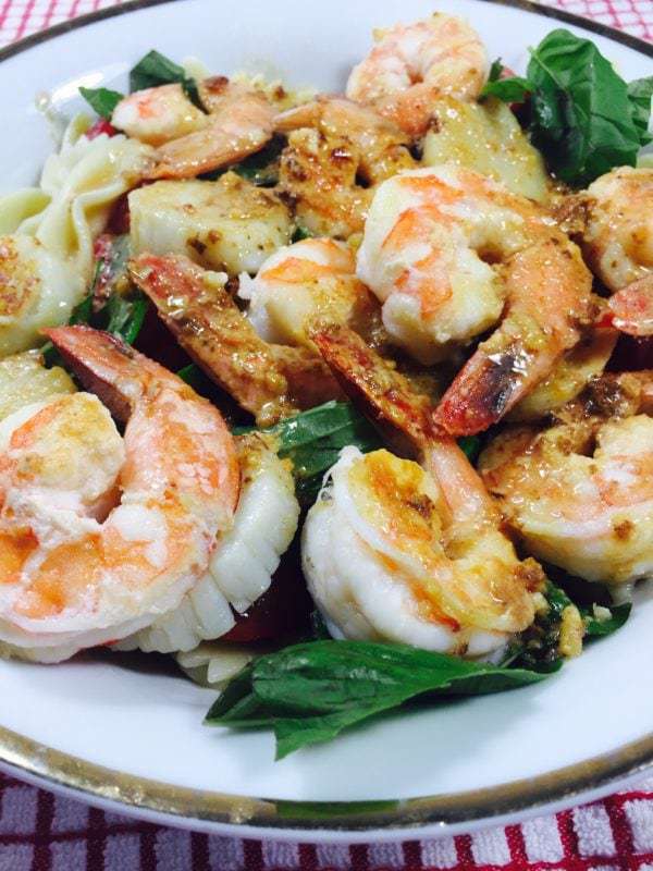 Bowties with Seafood, Halifax Style