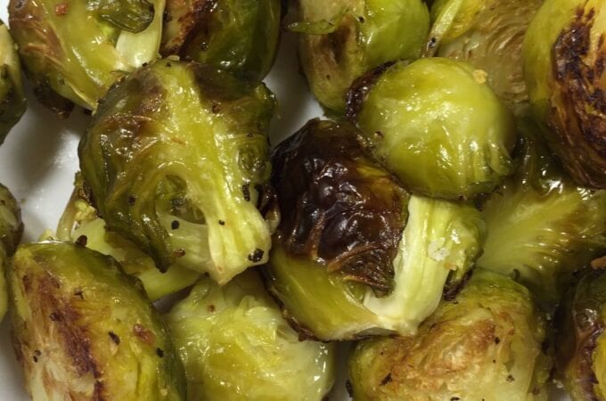 Easy Roasted Brussels Sprouts