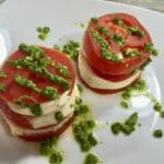 Tomato Mozarella and Pesto