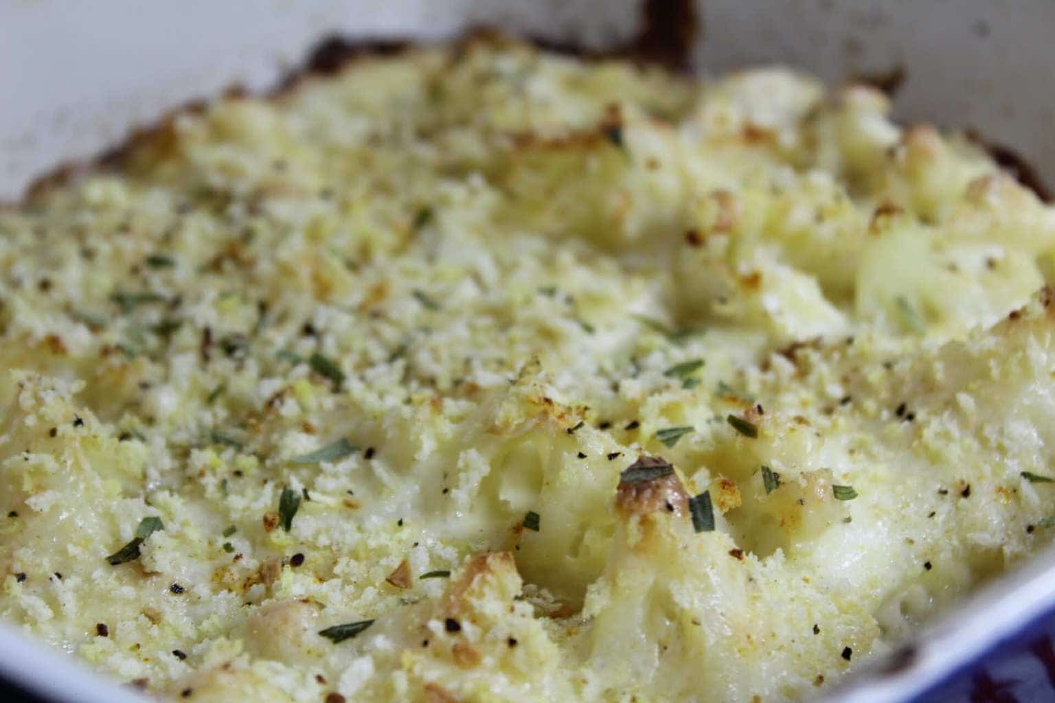 Creamy Cheesy Cauliflower