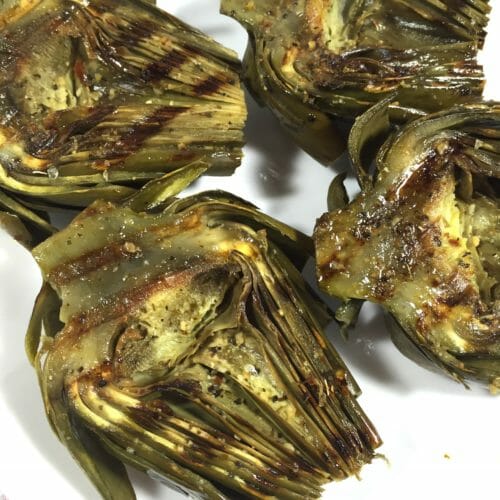 Mediterranean Grilled Artichokes