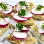 Radish Bruschetta