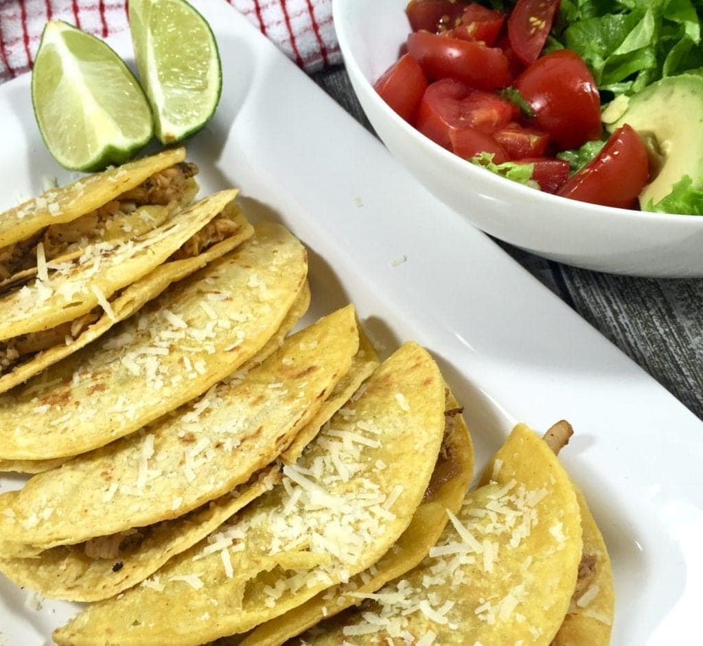 Chicken Tacos with Avocado Salad