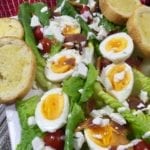 Deconstructed Caesar Salad that's low in calories