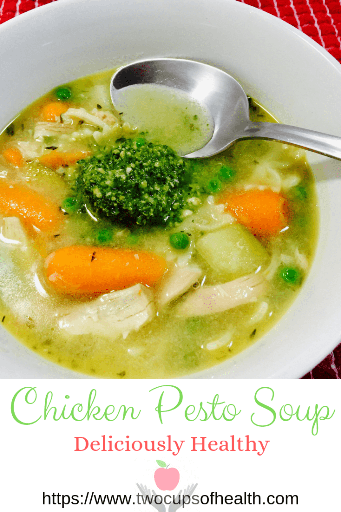 Chicken Pesto Soup