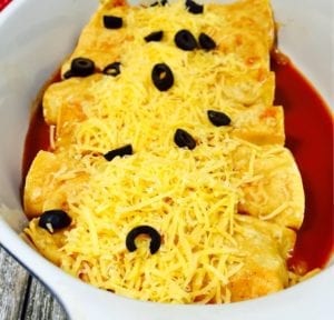 enchiladas ready to bake