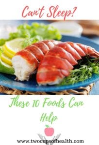 Pinterest pin on Can’t Sleep featuring steamed lobster