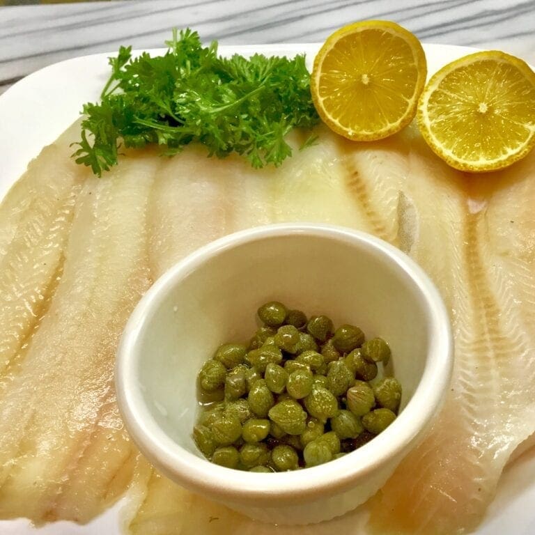 Dover Sole with Lemon and Capers