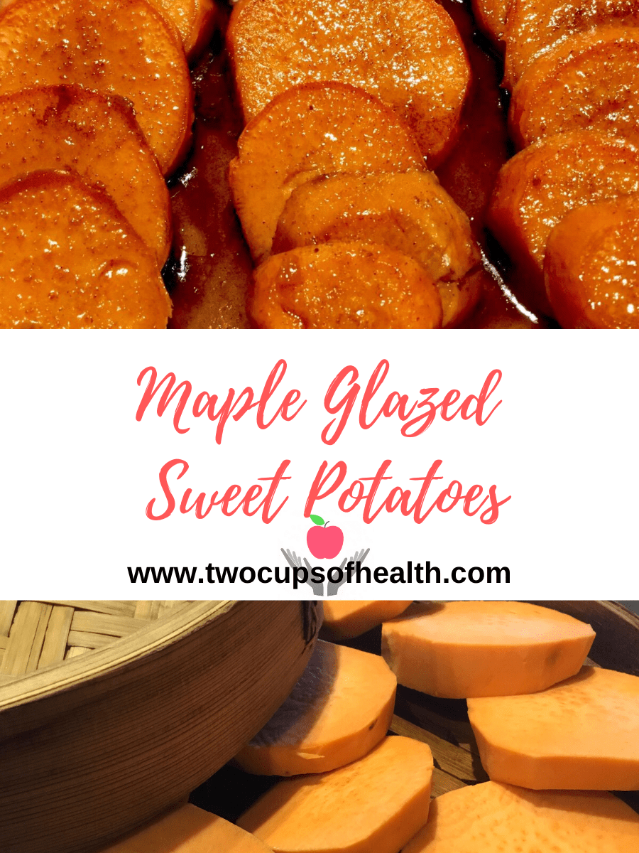 Maple Glazed Sweet Potatoes Pinterest Pin