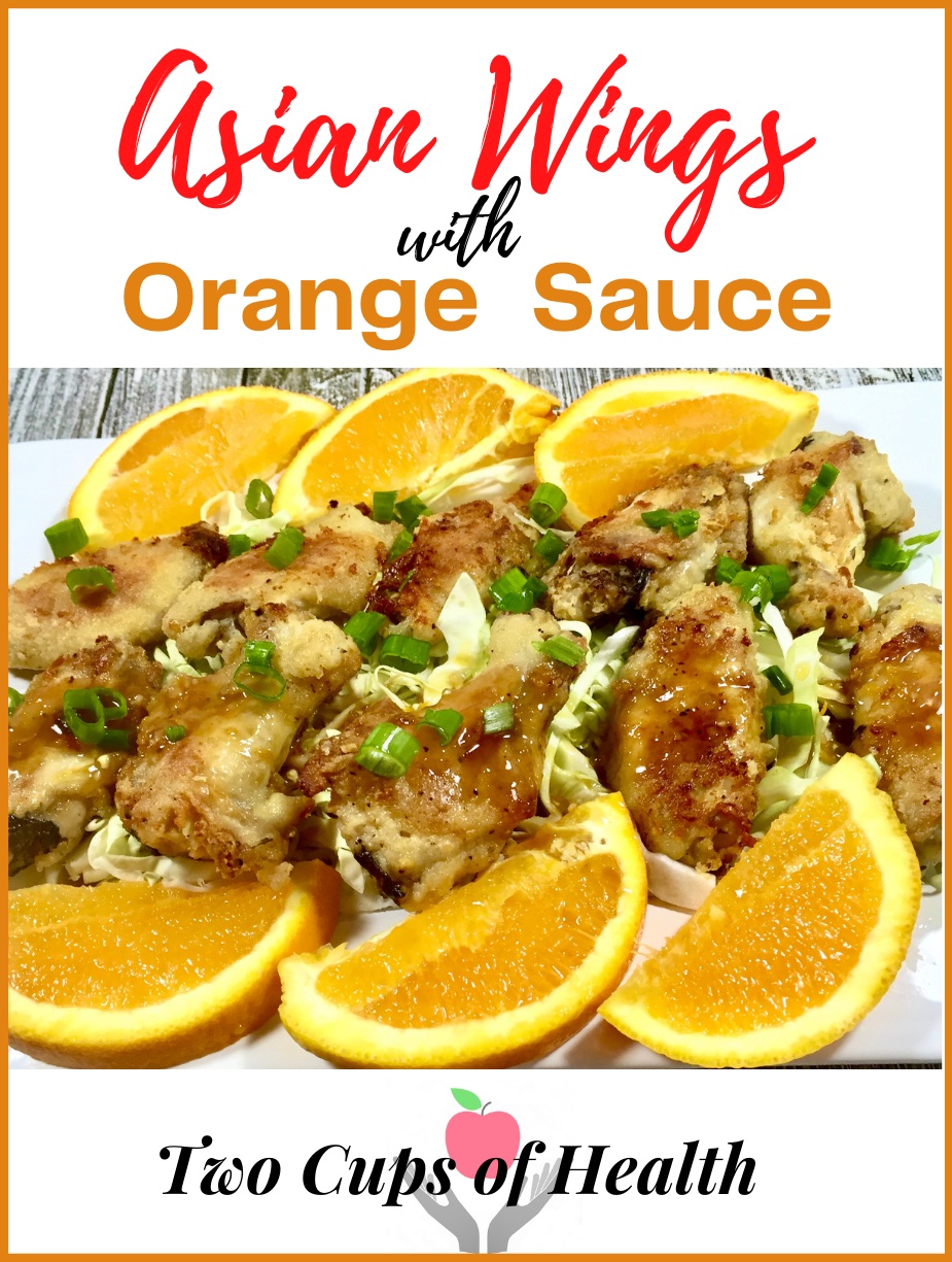 Asian Wings with Orange Sauce Pin