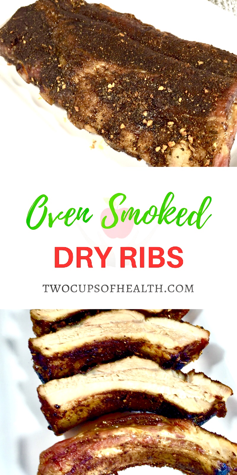 Oven Smoked Dry Ribs Pinterest Pin