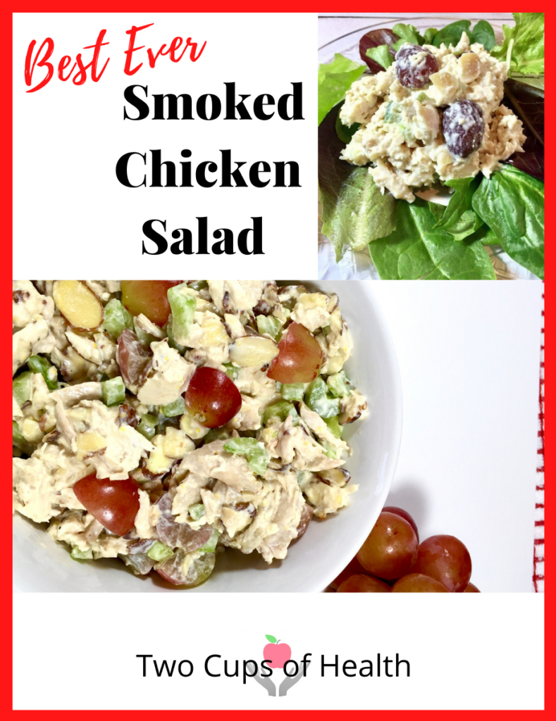 Best Ever Smoked Chicken Salad Pinterest Pin