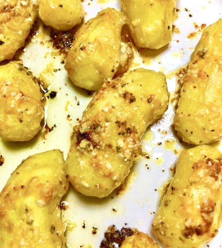 Baked Fingerling Parmesan Potatoes