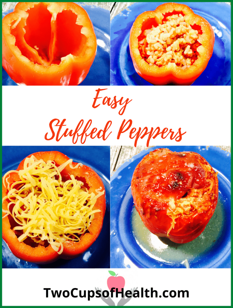 Easy Stuffed Peppers Pinterest Pin