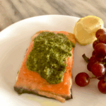 Easy Arctic Char with Pesto